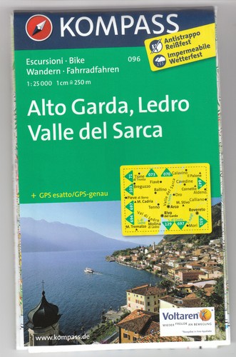 Kompass wanderkarte alto - wanderkarte,