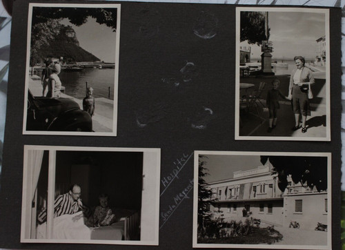 Fotos albumblatt 1954 - 7x,