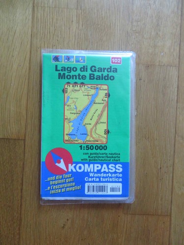 Kompass wanderkarte lago die - kompass,