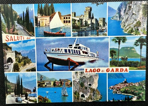 Lago garda italien - ak, /