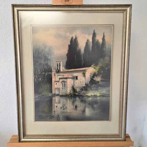 Gemälde gardasee italien - gardasee,