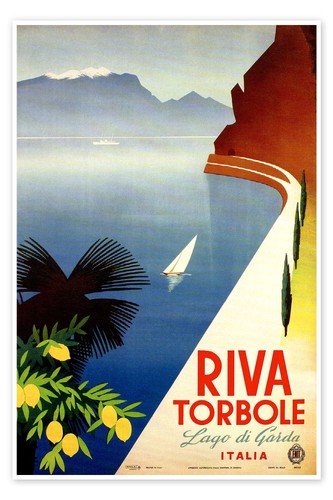 Poster italien riva torbole - italien,