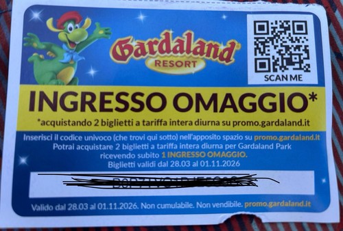 Gutschein gardaland gardasee - gardaland,
