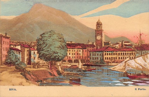 Riva del garda ansichtskarte - riva,