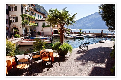 Poster kleines café limone - kleines, in
