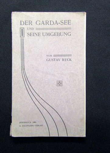 Reck gustav der - reck,, garda-