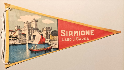 Wimpel sirmione lago - lago, di