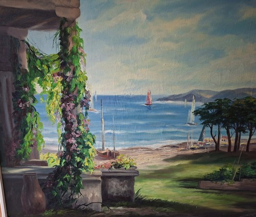50er gemälde 143x130cm - 50er,