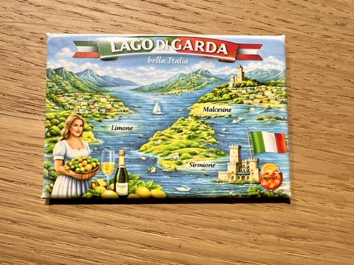 Gardasee kühlschrankmagnet - gardasee,