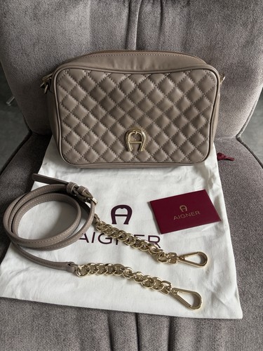 Aigner garda tasche taupe - aigner,